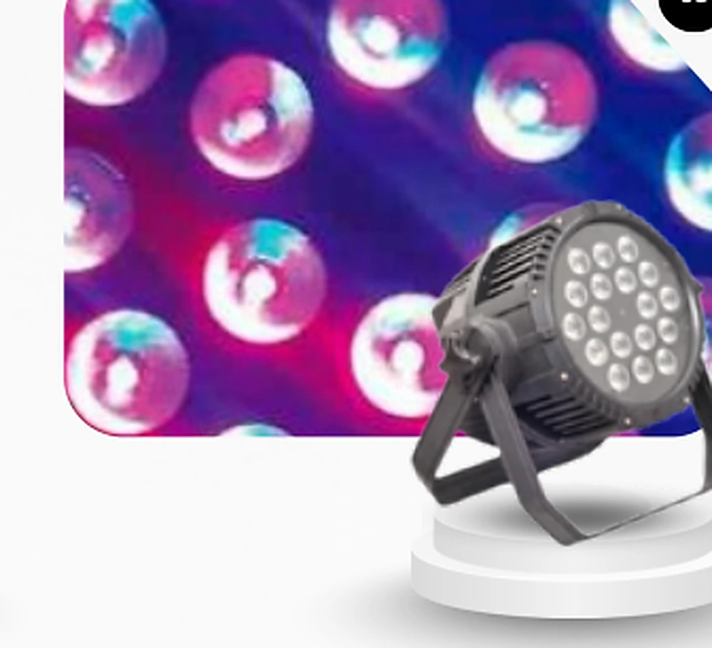 18×10W LED PAR Light Waterproof – EVO-YL181OS