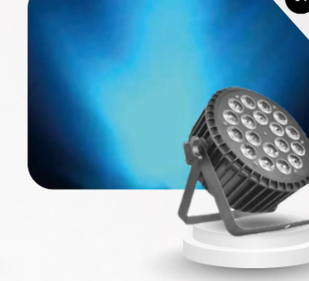 18×6-in-1 Flat PAR Light – EVO-YLI810P